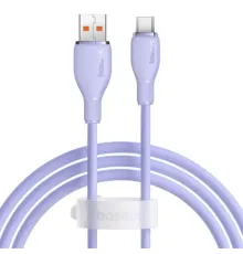 USB кабель Baseus Pudding Series Fast Charging Cable USB to Type-C 100W 1.2m Purple P10355703511-00 mag-6932172634049147471