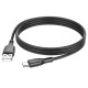 Кабель BOROFONE BX99 Method silicone charging data cable for Type-C 3A/1m чорний mag-6941991105111138223