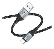 Кабель HOCO X102 Fresh charging data cable Type-C 1m. Black mag-694200760877058468