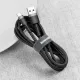 USB кабель Baseus Cafule for Type-C 2A 3m Black-grey CATKLF-UG1 mag-6953156296343144907