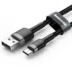 USB кабель Baseus Cafule for Type-C 2A 3m Black-grey CATKLF-UG1 mag-6953156296343144907