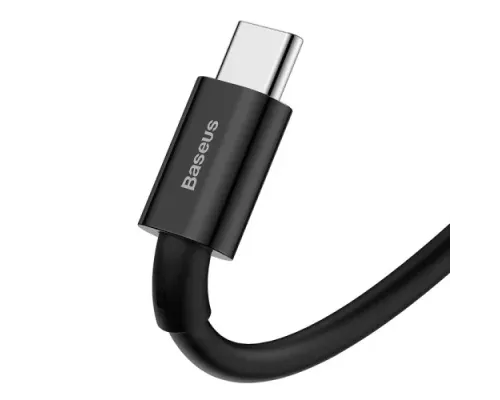 USB кабель Baseus Superior Series Fast Charging Data Cable USB to Type-C 66W 1m Black CATYS-01 mag-6953156205499137488