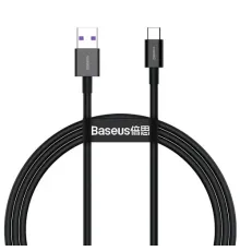 USB кабель Baseus Superior Series Fast Charging Data Cable USB to Type-C 66W 1m Black CATYS-01 mag-6953156205499137488