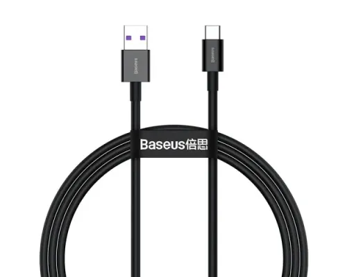 USB кабель Baseus Superior Series Fast Charging Data Cable USB to Type-C 66W 1m Black CATYS-01 mag-6953156205499137488