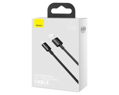 USB кабель Baseus Superior Series Fast Charging Data Cable USB to Type-C 66W 1m Black CATYS-01 mag-6953156205499137488