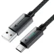 USB кабель ACEFAST C19-04 USB to Type-C 3A 1.2m Black mag-6974316284482153316