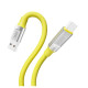 Кабель XO NB251 Liquid Silicone Rubber for Type-c 6A/1m Жовтий mag-6920680844753946