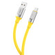 Кабель XO NB251 Liquid Silicone Rubber for Type-c 6A/1m Жовтий mag-6920680844753946