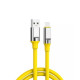 Кабель XO NB251 Liquid Silicone Rubber for Type-c 6A/1m Жовтий mag-6920680844753946
