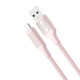 Кабель XO NB265 Minimalist Series Type-C Data Cable 1m Рожевий mag-692068085490560157