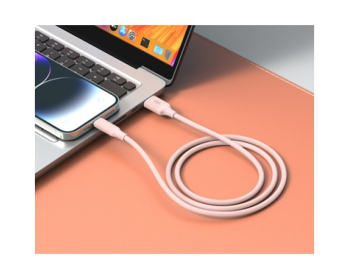 Кабель XO NB265 Minimalist Series Type-C Data Cable 1m Рожевий mag-692068085490560157