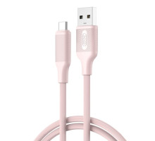 Кабель XO NB265 Minimalist Series Type-C Data Cable 1m Рожевий mag-692068085490560157