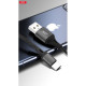 Кабель XO NB143 braided data cable Type-c 2m Чорний mag-692068087084460209