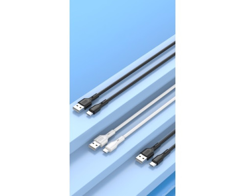 Кабель XO NB230 3A Rock Series TYPE-C Data Cable Чорний mag-6920680833443140332
