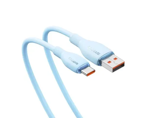 USB кабель Baseus Pudding Series Fast Charging Cable USB to Type-C 100W 1.2m Blue P10355703311-00 mag-6932172634070147472