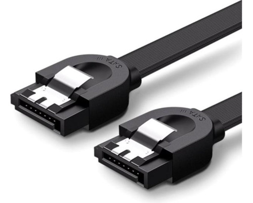 Кабель UGREEN US217 SATA 3 Data Cable 0.5m (Black)(UGR-30796) (UGR-30796)