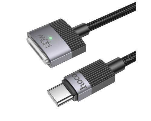 Кабель HOCO U141 Magnetic charging cable Type-C to Mag3 Black (6942007642088)