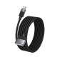 Кабель HOCO U141 Magnetic charging cable Type-C to Mag3 Black (6942007642088)