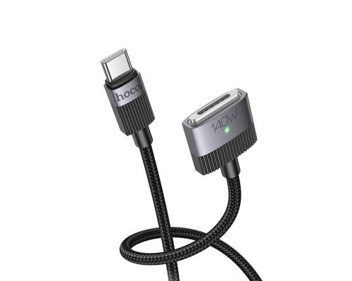 Кабель HOCO U141 Magnetic charging cable Type-C to Mag3 Black (6942007642088)