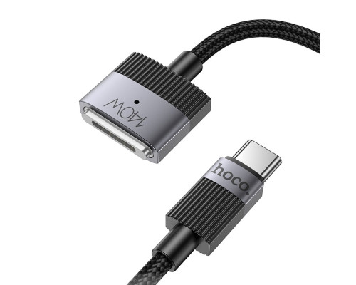 Кабель HOCO U141 Magnetic charging cable Type-C to Mag3 Black (6942007642088)