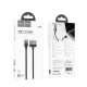 Кабель HOCO U141 Magnetic charging cable Type-C to Mag3 Black (6942007642088)