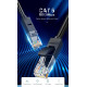 Кабель UGREEN NW102 Cat 6 U/UTP Lan Cable 1m (Black)(UGR-20159) (UGR-20159)