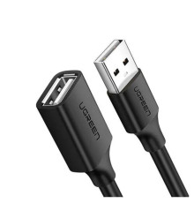 Кабель UGREEN US103 USB 2.0 A Male to A Female Cable 1.5m (Black)(UGR-10315) (UGR-10315)