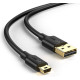 Кабель UGREEN USB 2.0 A Male to Mini 5 Pin Male Cable 2m (Black) (UGR-30472)