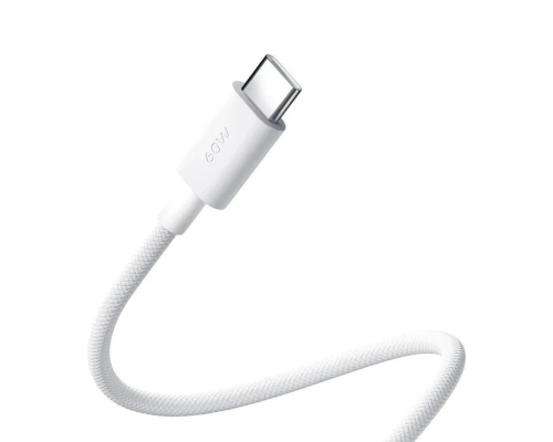 Кабель Xiaomi Type-C to Type-C 3A 1м (Original) white PLS-00-00153947