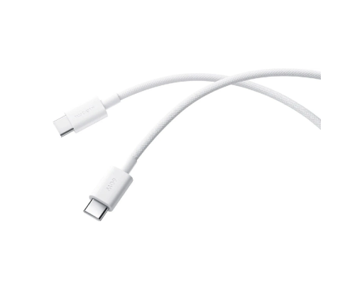Кабель Xiaomi Type-C to Type-C 3A 1м (Original) white PLS-00-00153947
