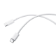 Кабель Xiaomi Type-C to Type-C 3A 1м (Original) white PLS-00-00153947
