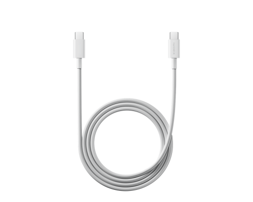 Кабель Xiaomi Type-C to Type-C 3A 1м (Original) white PLS-00-00153947