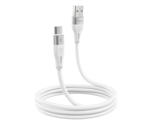 Кабель Proove Soft Silicone USB-A to Type-C 12W 2.4A 1м white PLS-00-00112634
