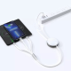 Кабель Proove Triple Connection 3в1 USB-A to Type-C+USB-A to Micro USB+USB-A to Lightning 15W 3A 1.2м white PLS-00-00121434