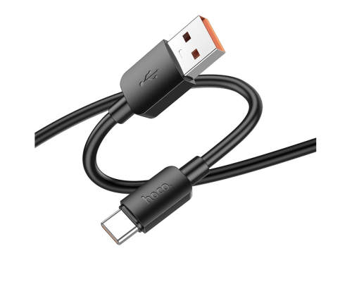 Кабель Hoco X96 USB-A to Type-C 100W 5A 1м black PLS-00-00119583