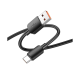 Кабель Hoco X96 USB-A to Type-C 100W 5A 1м black PLS-00-00119583