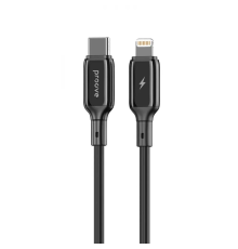 Кабель Proove Flex Metal Type-C to Lightning 27W 3A 1м black PLS-00-00134442