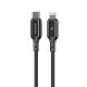 Кабель Proove Flex Metal Type-C to Lightning 27W 3A 1м black PLS-00-00134442