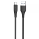 Кабель Proove GridLine USB-A to Type-C 15W 3A 1м black PLS-00-00147563