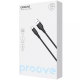 Кабель Proove GridLine USB-A to Type-C 15W 3A 1м black PLS-00-00147563