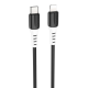 Кабель Hoco X82 Silicone Type-C to Lightning 20W 3A 1м black PLS-00-00139325