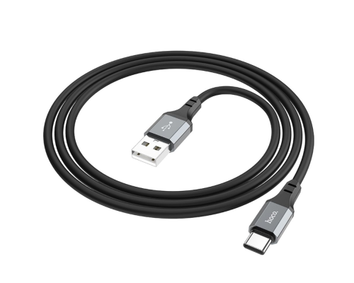 Кабель Hoco X86 USB-A to Type-C 3A 1м black PLS-00-00125465