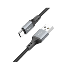 Кабель Hoco X86 USB-A to Type-C 3A 1м black PLS-00-00125465
