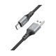 Кабель Hoco X86 USB-A to Type-C 3A 1м black PLS-00-00125465