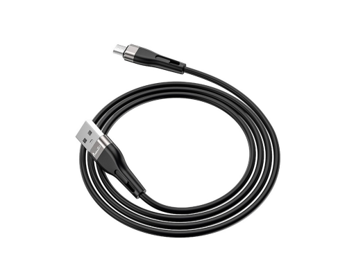 Кабель Avantis AC81м USB-A to Micro USB 12W 2.4A 1м black PLS-00-00091438