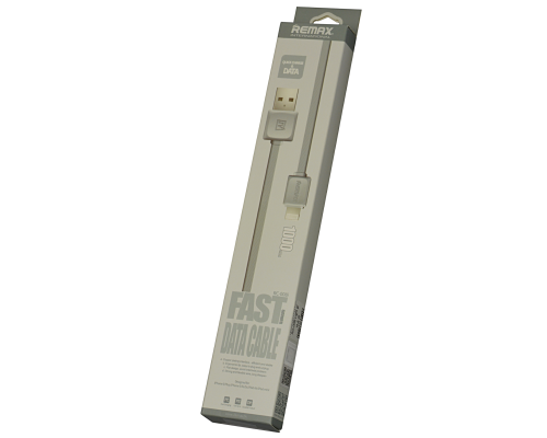 Кабель Remax RC-008i USB-A to Lightning 1м gray PLS-00-00014869