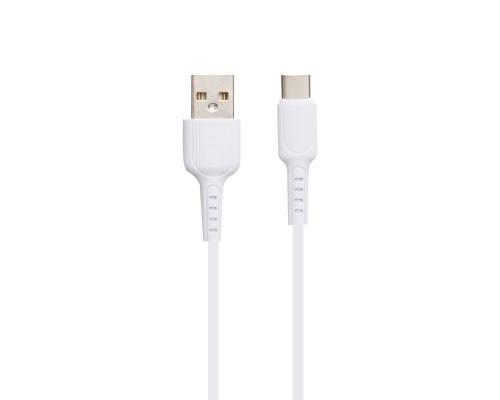 Кабель Borofone BX16 USB-A to Type-C 10W 2A 1м white PLS-00-00052868