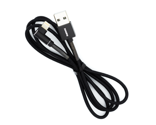 Кабель Remax RC-119i USB-A to Lightning 12W 2.4A 1м black PLS-00-00021306