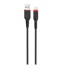 Кабель Hoco X59 USB-A to Lightning 12W 2.4A 1м black PLS-00-00070950