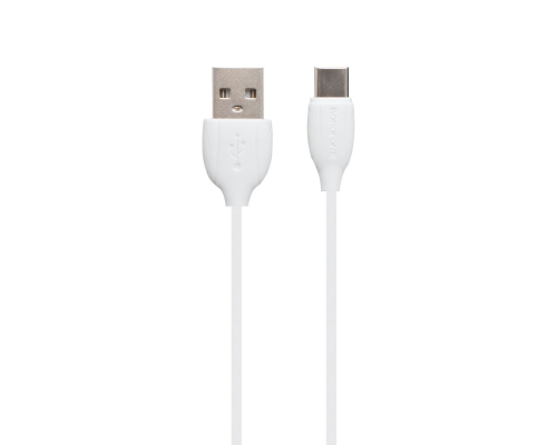 Кабель Borofone BX19 Benefit USB-A to Type-C 15W 3A 1м white PLS-00-00052883